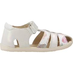 Chaussures-Chaussures bébé 17-26-Marche fille 19-26-Sandales-Sandale bébé cuir squisti de g