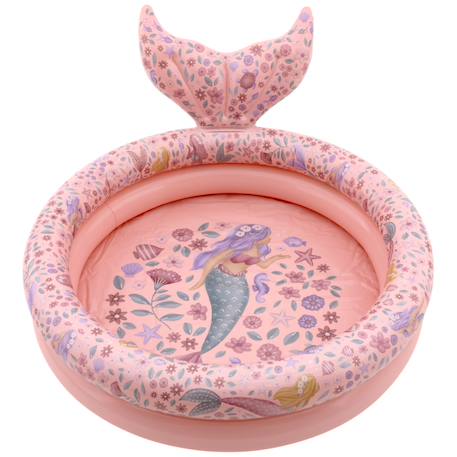 Piscine gonflable dreamy mermaid (80 cm) Rose, violet, vert 6 - vertbaudet enfant 