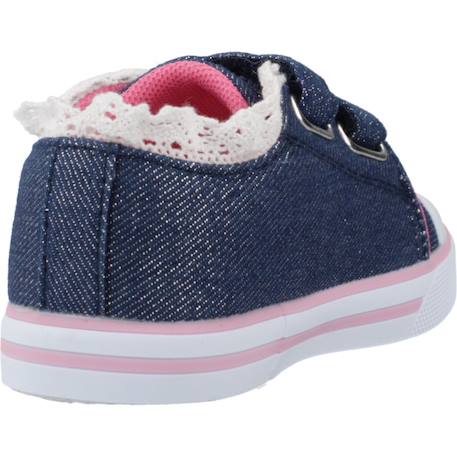 Basket bébé synthétique giulia Bleu 860+Rose 100 3 - vertbaudet enfant 