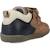 Derby bébé cuir graf Bleu 800+Marron 590 9 - vertbaudet enfant 