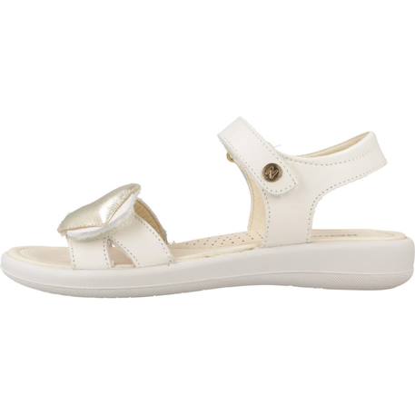 Sandale enfant cuir huyana Blanc 2 - vertbaudet enfant 
