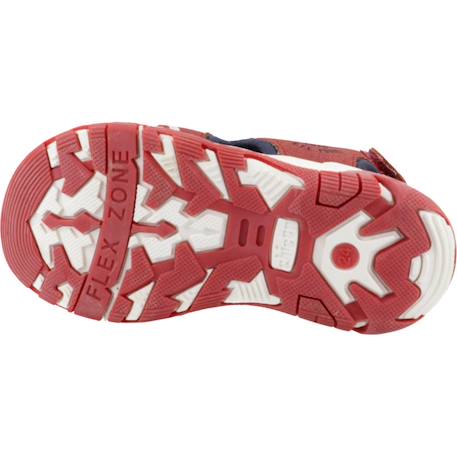 Sandale enfant synthétique cortez Bleu 800+Bordeaux 700 12 - vertbaudet enfant 
