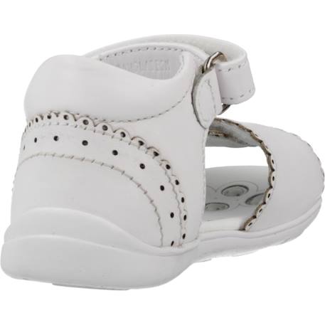 Sandale bébé cuir galetta Blanc 300 3 - vertbaudet enfant 