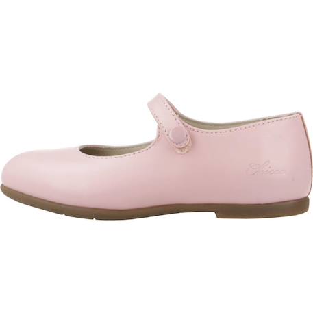 Derby enfant cuir Bleu 800+Marron 240+Rose 100 14 - vertbaudet enfant 