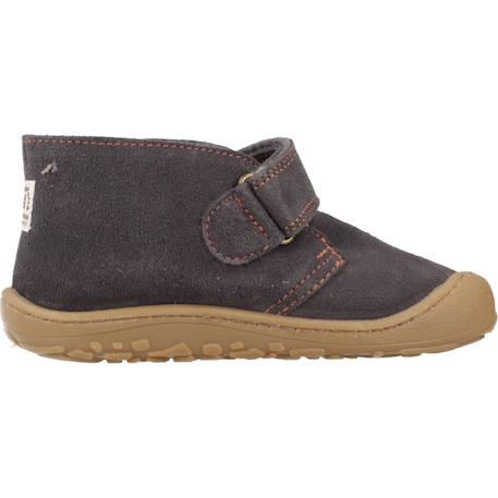 Botte enfant cuir enfant cuir s bosco Bleu marine+Gris anthracite 7 - vertbaudet enfant 