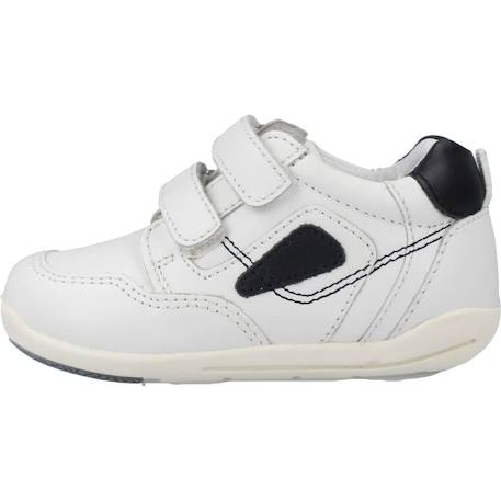 Derby bébé cuir gayer Blanc 300 2 - vertbaudet enfant 