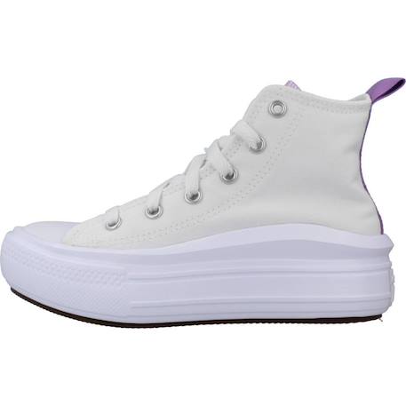 Baskets enfant fille en textile Blanc 2 - vertbaudet enfant 
