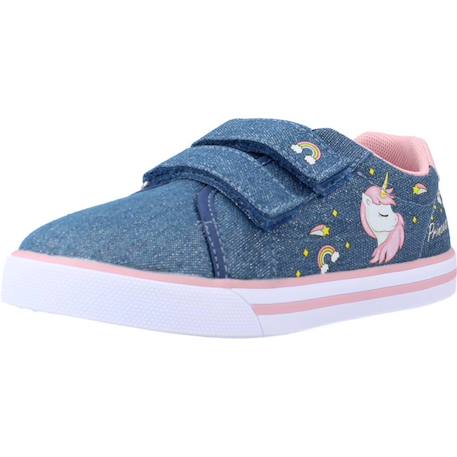 Basket fille modèle fany Bleu 880 4 - vertbaudet enfant 