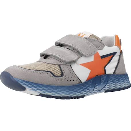 Basket bébé cuir althidon Gris 4 - vertbaudet enfant 