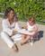 Chaise bebe pliable avec tablette portable Rose 6 - vertbaudet enfant 