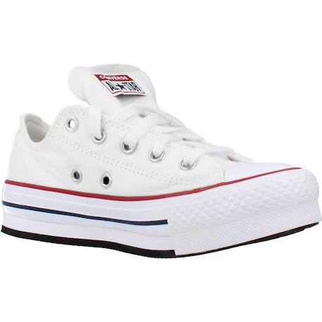 Baskets enfant fille en textile Blanc 5 - vertbaudet enfant 