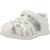 Sandale bébé synthétique giova Blanc 300+Rose 100 4 - vertbaudet enfant 