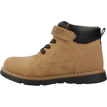 Botte enfant synthétique fabio Marron 450+Vert 650 2 - vertbaudet enfant 