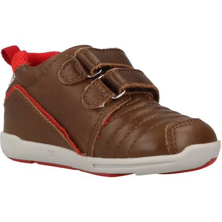 Derby bébé cuir g2 Marron 670+Marron 950 5 - vertbaudet enfant 