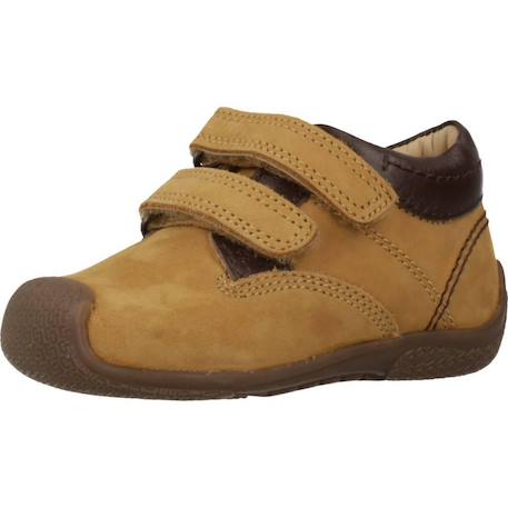 Botte bébé cuir gregorino Bleu 800+Brun clair 950+Marron 260 16 - vertbaudet enfant 