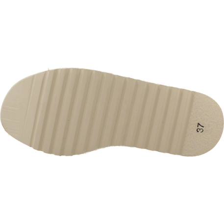 Sandale enfant cuir s irene Beige+Blanc+Vert jade 12 - vertbaudet enfant 
