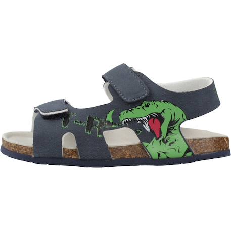 Sandale enfant synthétique francisco Bleu 800 2 - vertbaudet enfant 