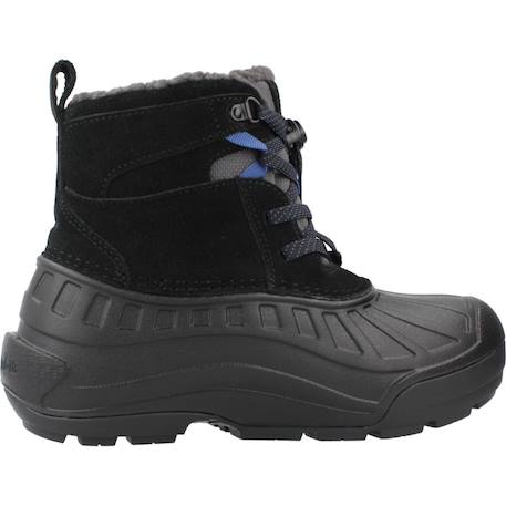 Botte enfant cuir s youth powderbug alpine wa Brun+Noir 7 - vertbaudet enfant 