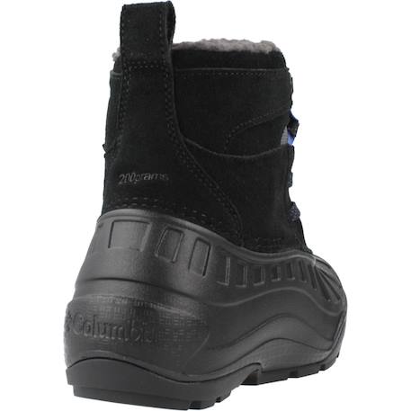 Botte enfant cuir s youth powderbug alpine wa Brun+Noir 9 - vertbaudet enfant 