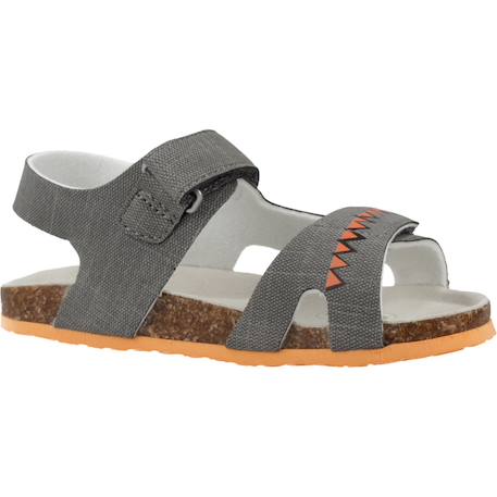 Sandale bébé synthétique francisco Gris 950 5 - vertbaudet enfant 