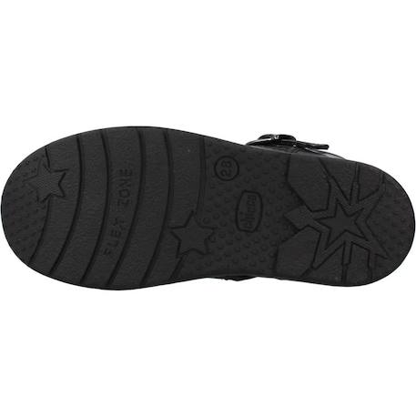 Botte bébé cuir clorens Bronze+Noir 12 - vertbaudet enfant 