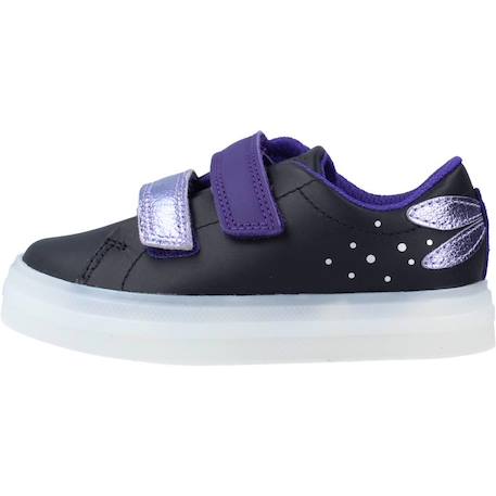 Basket bébé cuir cuir flare fly t Noir black 2 - vertbaudet enfant 