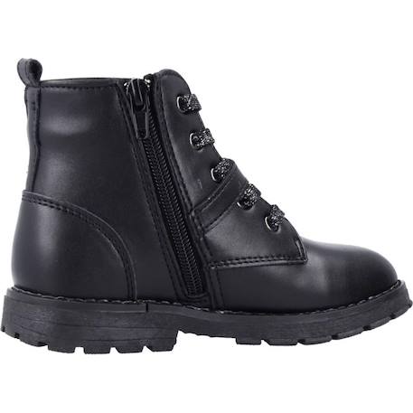 Botte enfant textile cerly Noir 1 - vertbaudet enfant 
