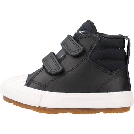 Bottes bébé garçon en cuir Noir 2 - vertbaudet enfant 
