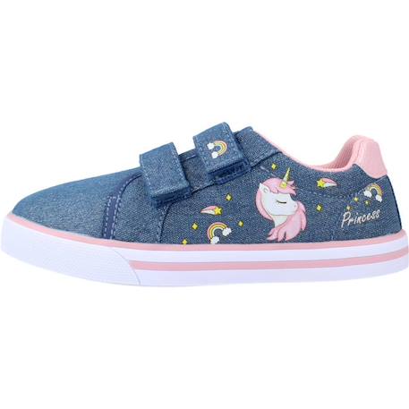 Basket fille modèle fany Bleu 880 2 - vertbaudet enfant 