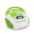 Lecteur cd enfant avec port usb et entrée audio, sortie casque - piles ou secteur Rose+Vert 7 - vertbaudet enfant 