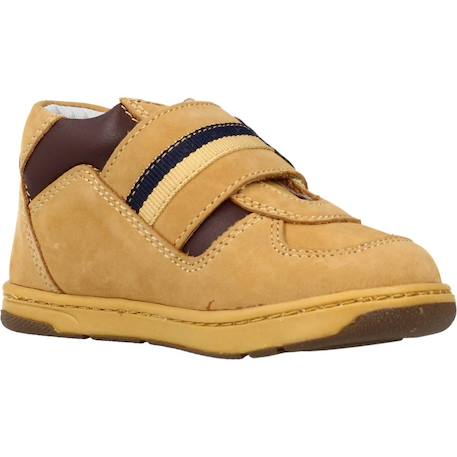 Botte bébé cuir grim Bleu 800+Brun clair 260 11 - vertbaudet enfant 