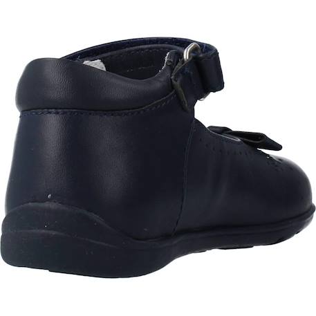 Derby bébé cuir gavy Blanc 300+Bleu 800 9 - vertbaudet enfant 