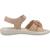 Sandale enfant cuir bunaken Rose 1 - vertbaudet enfant 