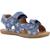 Sandale enfant cuir sky Bleu 5 - vertbaudet enfant 