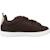Basket bébé cuir courtclassic inf Marron chocolat 1 - vertbaudet enfant 