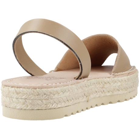Sandale enfant cuir s irene Beige+Blanc+Taupe+Vert jade 15 - vertbaudet enfant 