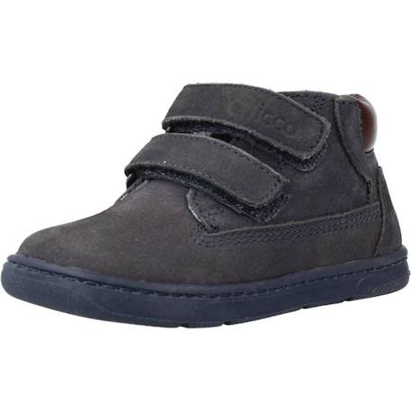 Botte bébé cuir gilberto Bleu 800+Marron 260+Marron 590 4 - vertbaudet enfant 