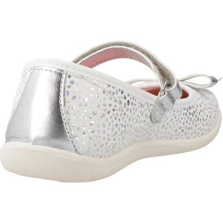 Derby enfant cuir claries Blanc 3 - vertbaudet enfant 