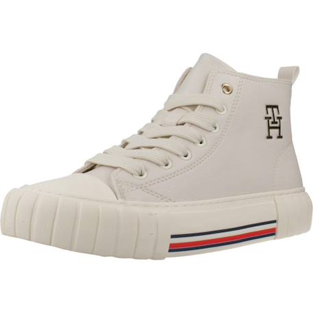Bottes enfant garçon Blanc ivoire+Noir 4 - vertbaudet enfant 