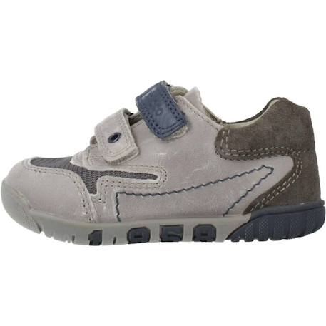 Basket bébé cuir Gris 950 2 - vertbaudet enfant 