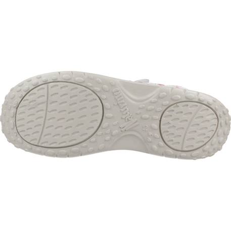 Sandale enfant cuir dock Blanc mltclr 6 - vertbaudet enfant 