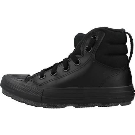 Bottes enfant garçon en cuir Noir 2 - vertbaudet enfant 