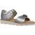 Sandale bébé cuir cuir crown bloom t Argent silver 5 - vertbaudet enfant 