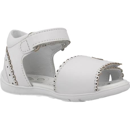 Sandale bébé cuir galetta Blanc 300 5 - vertbaudet enfant 