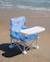Chaise bebe pliable avec tablette portable Bleu+Rose 3 - vertbaudet enfant 