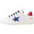 Basket enfant cuir pinn zip Blanc 2 - vertbaudet enfant 