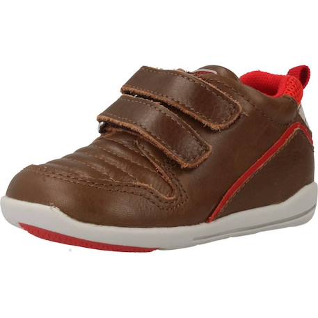 Derby bébé cuir g2 Marron 670+Marron 950 4 - vertbaudet enfant 