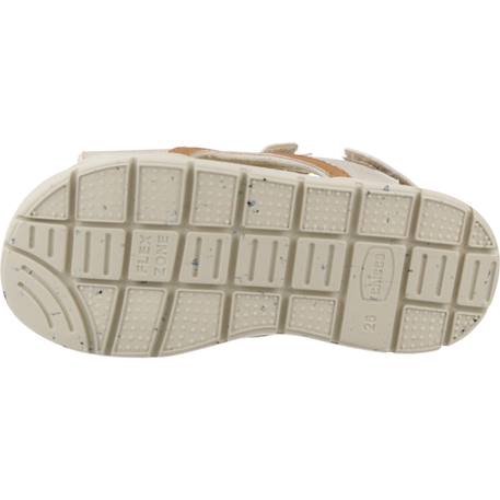 Sandale enfant synthétique celes Bleu 800+Brun clair 400 12 - vertbaudet enfant 