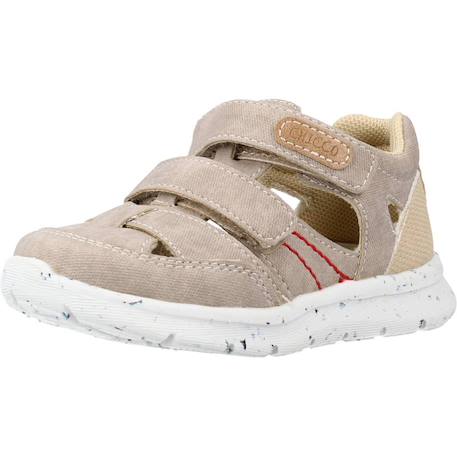 Sandale bébé textile glen Beige 360+Bleu 800 4 - vertbaudet enfant 