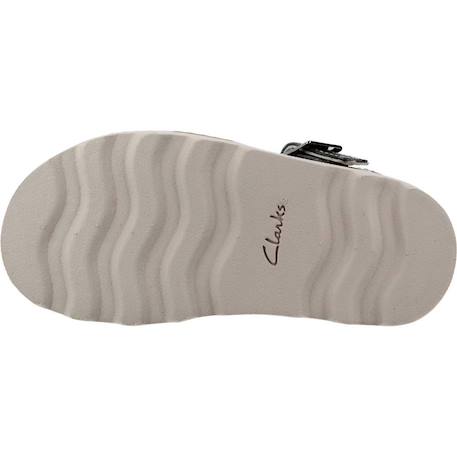 Sandale bébé cuir cuir crown bloom t Argent silver 6 - vertbaudet enfant 